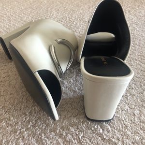 Via Spiga White Mule